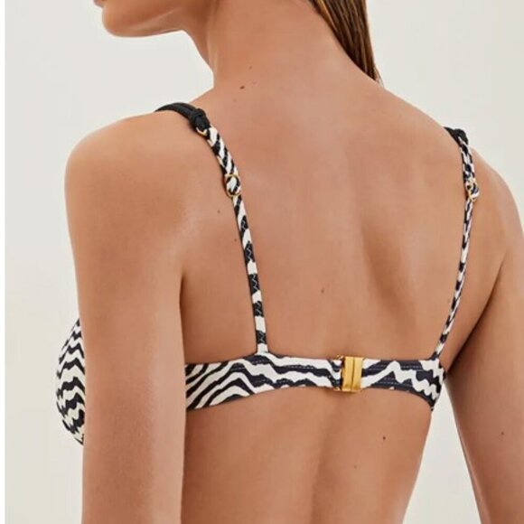 ViX Ravine Gal Mel Bikini Top – Zebra Stripe – Size XL MSRP $148 – NWT - Picture 3 of 7